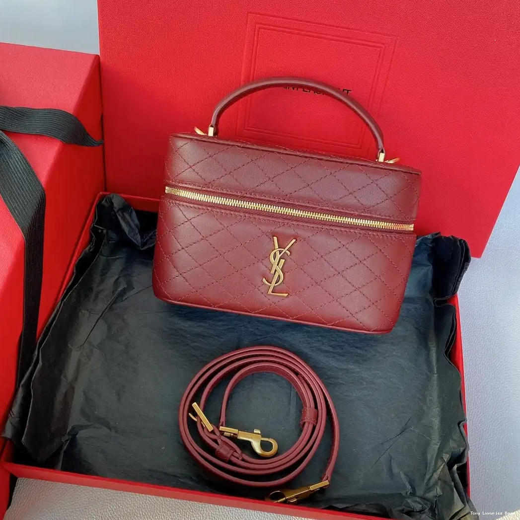Tony Luxuries bag YSL Gaby vanity lambskin in 0613